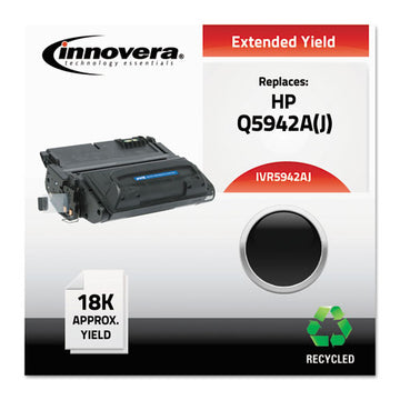 Innovera® Remanufactured Black Extended-yield Toner, Replacement For Hp 42a (q5942aj), 18,000 Page-yield freeshipping - TVN Wholesale